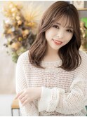 抜け感くびレイヤー韓国風ニュアンスパーマc6戸田公園20代30代