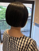 コンフィー(comfy)&nbsp;【comfy 佐藤】ミニボブ　【草加/谷塚美容室】