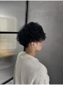 波巻きパーマ 深田和也