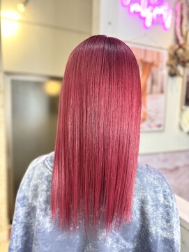 シェルティ フィエル(Shelltie Fiel) 【ケアブリーチ】ピンクレッド【シェルティフィエル】