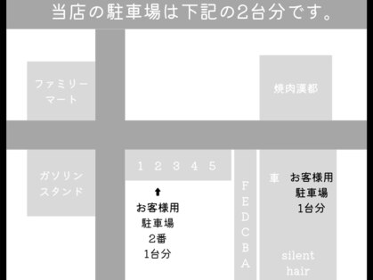 サイレントヘアー(silent hair)の写真