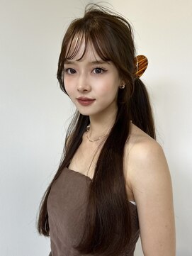 ノイ 銀座(noi) 顔周りレイヤーカットベージュカラーくびれレイヤーカット