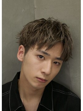 メンズギフト(men's GIFT) 刈り上げツーブロックツイストパーマメンズベリーショート