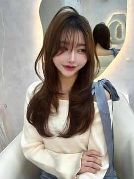 ラビス 池袋(Lovis) 《鳥越》黒髪/オリーブグレー/小顔ヘア/ココアベージュ