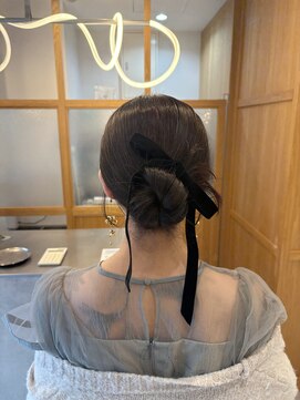 スリーオオテマエ(three. Otemae) ヘアセット