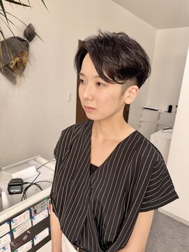 エルエスヘアー(LS HAIR) 【片山陽基】ボーイッシュハンサムとナチュラルパーマ