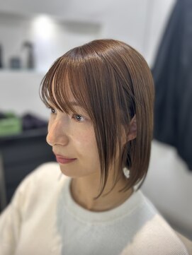 エクラートリアン 藤沢店(ECLART Lien) ナチュラルタッセルボブ♪[藤沢/髪質改善]