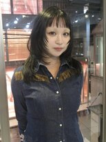 アクアオモテサンドウ(ACQUA omotesando)&nbsp;◯ミディアムレイヤースタイル/フェイスレイヤー/オン眉