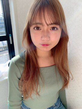 ログ 高松木太店(Log) 美髪レイヤーカット/顔まわりレイヤー/ストレートロングレイヤー