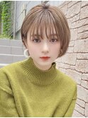 ショートボブ20代30代40代大人可愛い前下がり表参道