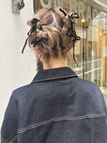 ロチカバイドールヘアー 心斎橋(Rotika by Doll hair) ボブの韓国風ツインアレンジ