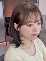 ビューエヒメ(VIEW EHIME)&nbsp;小顔黒髪レイヤーカット×アッシュカラー20代30代40代