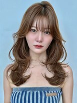 サロウィン 新潟万代店(SALOWIN) カット+ブリーチなしヘーゼルベージュ