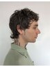MEN'S限定！【お洒落ニュアンスパーマ】cut + perm ￥16500→￥13200