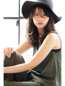 ノウェム バイ シーラス(novem by cirrus) 【novem by cirrus】 48 グレージュ×ほつれベールウェーブ20代