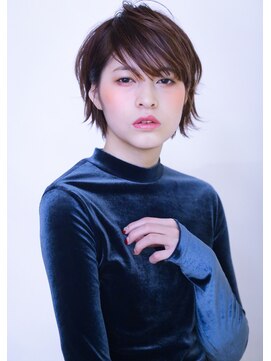 ラウンジ モリオ イケブクロ(Lounge MORIO Ikebukuro) 【morio池袋】黒髪外はねショート