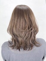 アルバム 銀座(ALBUM GINZA) オリーブベージュ_スパイラルインナーカラー_ba223141