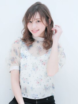 ラ ブレス あべのキューズ(LaBless) 大人かわいいシースルーバング