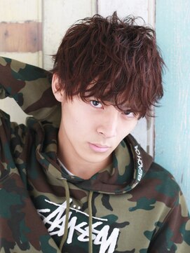 エミル 国分寺(emile) ベージュカラーのクラウドマッシュスタイル【国分寺】