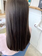コトン(COTON) 艶髪カラー＋oggiooto髪質改善トリートメント