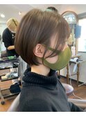 【畑中正敏】コンパクトな丸みショート