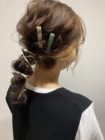 ブランシェ 西松山店&nbsp;編みおろしアレンジ