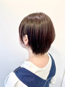 キイ 勝どき(K.e.y) 耳掛けショート×デザインハイライト