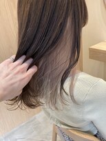 ソウスシア(SOURCE cia)&nbsp;インナーカラーパールグレージュ【佐藤和弥】