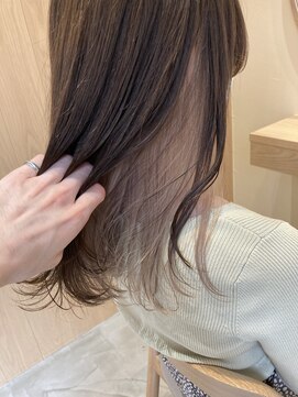 ソウスシア(SOURCE cia) インナーカラーパールグレージュ【佐藤和弥】