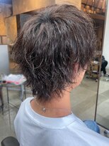 カトル ヘア デザイン(Quatre hair design) ウルフパーマスタイル　ソフトツイストスパイラル