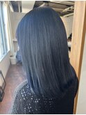 ブルーブラック　髪質改善　stylist/miaki