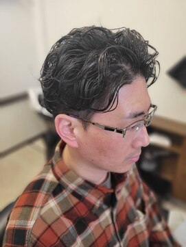 ヘアーサロンケント(Kent) かきあげパーマ