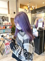リシュール イオンタウン豊中緑丘店(RICHOUR hair produce) 濃いめラベンダーカラー