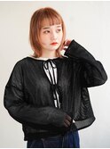 外ハネボブ/セクションカラー/グラデーションカラー/新宿