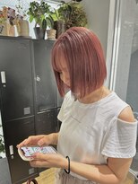 アルカナ 明治神宮前原宿(ARCANA)&nbsp;前髪　マルチ　ピンクベージュ　インナーグレージュ　ウルフ