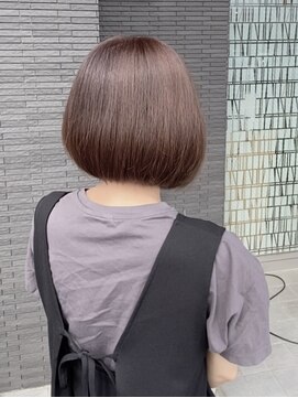 フレイムスヘアデザイン(FRAMES hair design) ☆バイオレットグレージュ×大人ボブ☆