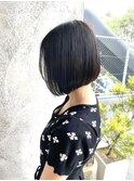 前下がりボブ
