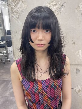 スノットバイガルテ(SNOT by GARTE) ウルフヘア/ロングウルフカット/黒髪ロング/姫カット