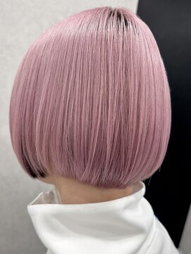 ロウル 渋谷(LOWRL) ホワイトピンクラベンダー/ケアブリーチカラー