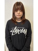 韓国風ミディアムレイヤーカット!