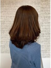 リリスヘアー(Liris hair) 30代40代50代/大分美容室/ニュアンスカラーミディアム/白髪染め