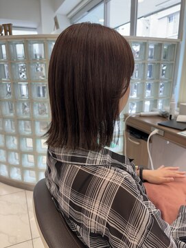 アッシュ 下北沢店(Ash) 切りっぱなしボブ