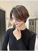 ハンサムショート前髪なし　　 　【 全席完全個室/なんば/難波】