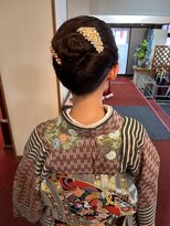 サイト美容室&nbsp;着物ヘアセット
