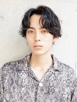 マイロ(mailo) シャドウパーマ+大人センターパート