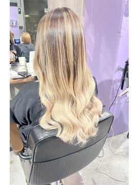 ラヴィキョート(Lavy kyoto) エクステバレイヤージュ大人可愛い20代30代40代インナーカラー