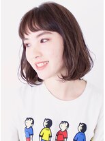 アイスバーグ ウェスト 清澄白河(eyesburg W/est)&nbsp;お手入れ楽前髪あり内巻きワンカールボブ