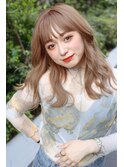 ★小顔前髪ワンカールくびレイヤーカット黒髪ネビージュボブルフ