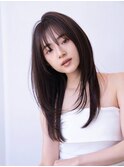 20代30代大人かわいいこなれミディくびれレイヤーベージュカラー