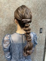 グラスヘア 石垣店(Grass Hair)&nbsp;ローポニー編み下ろし